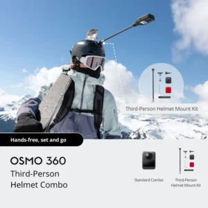 DJI Osmo 360 Third-Person Helmet
